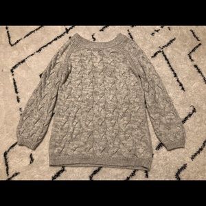 Loose comfy grey sweater